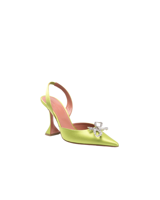 Amina Mauddi Rosie 95 MM Satin Pumps