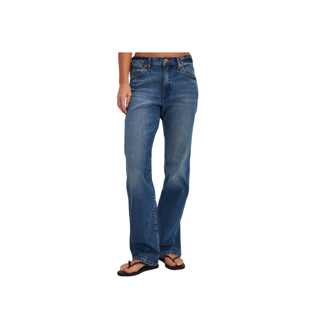 Wrangler Wrancher Mid-Rise Bootcut Jeans
